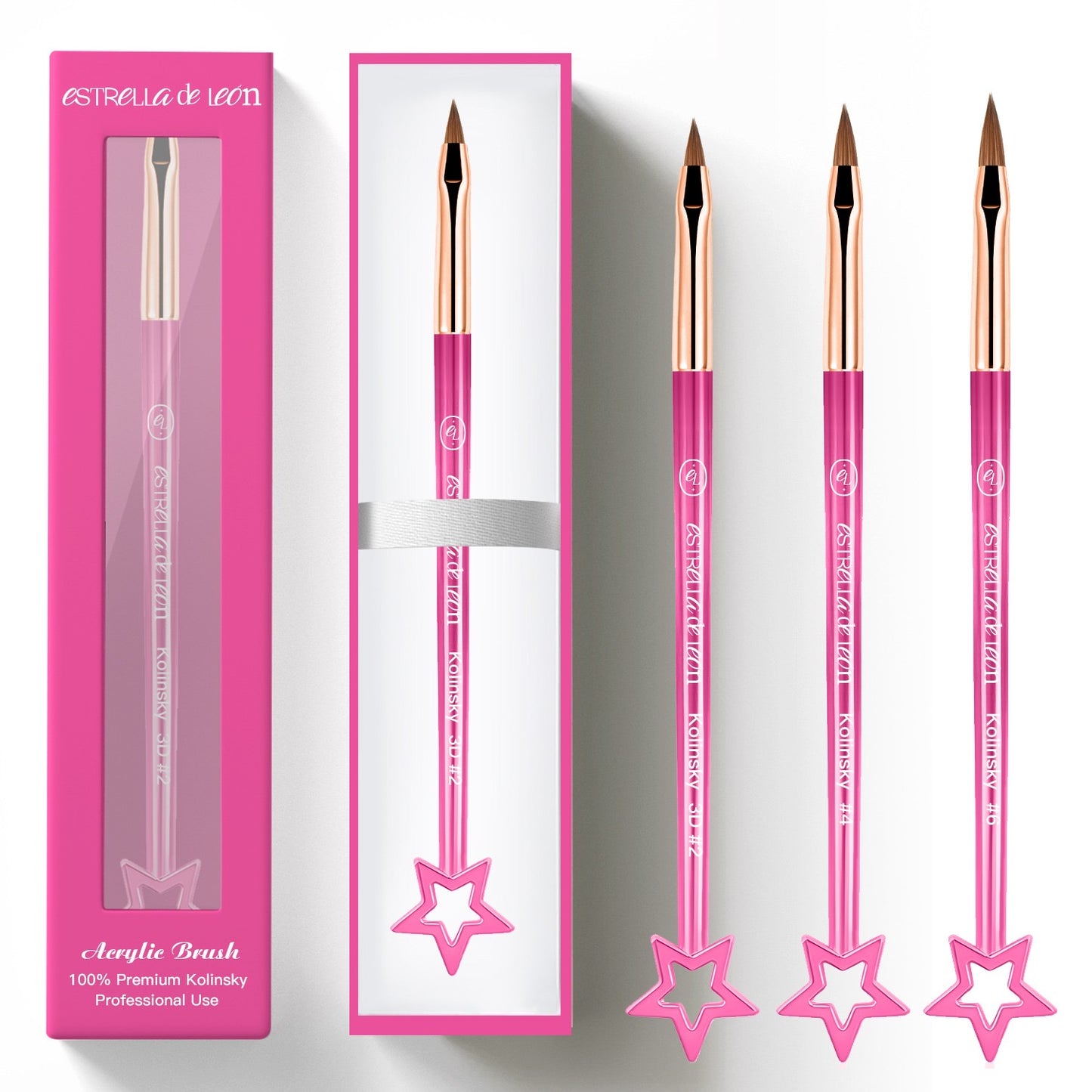#4 Nail Art Brush 3D (PRE-ORDER)