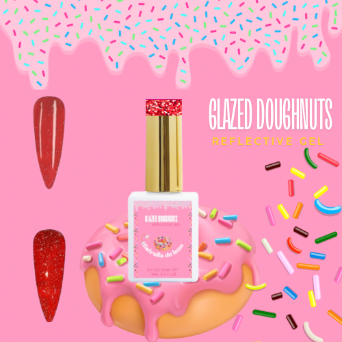 GLAZED DONUTS WITH STRAWBERRY