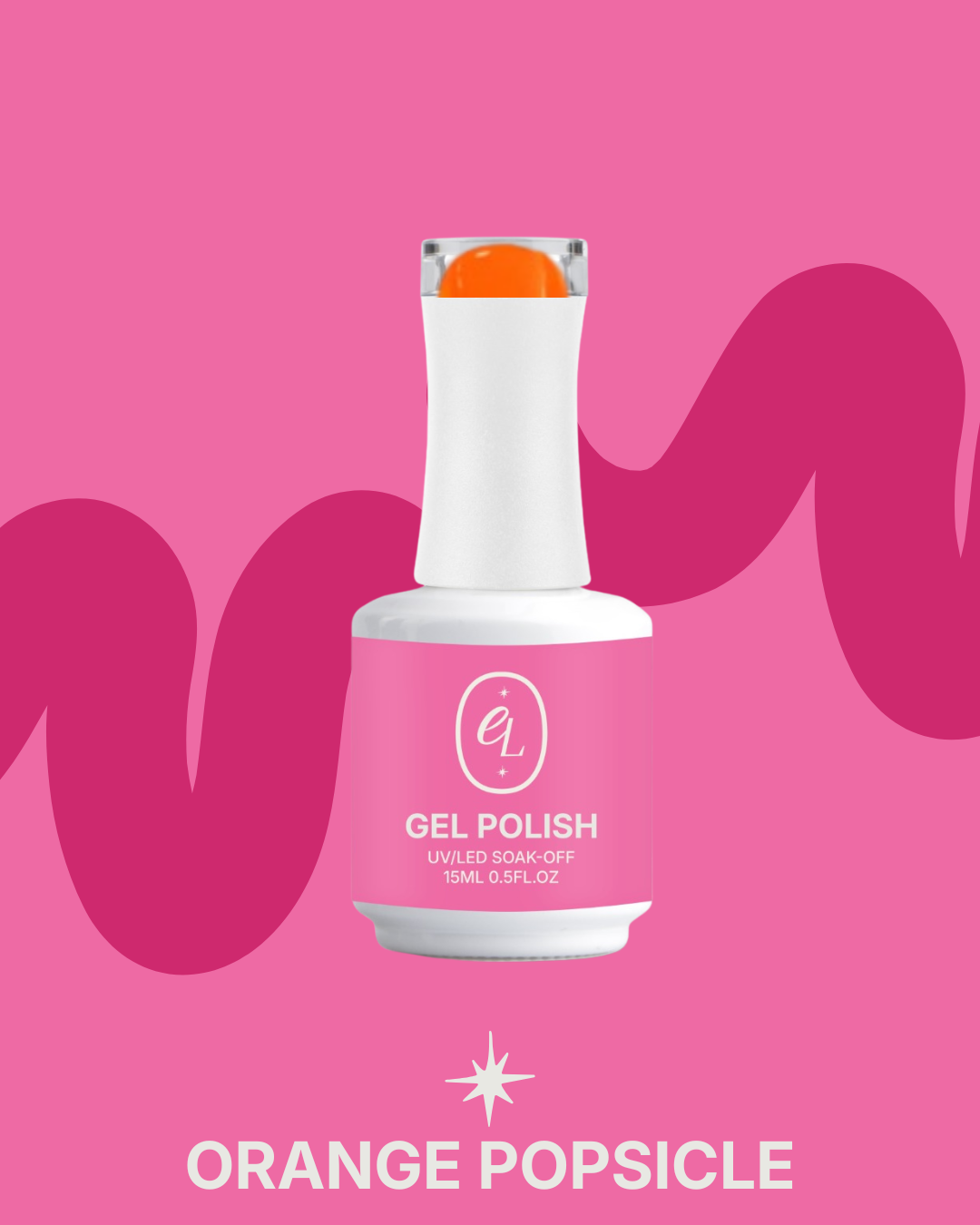 ORANGE POPSICLE-GEL POLISH