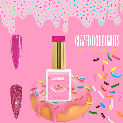 GLAZED DONUTS WITH PITAHAYA